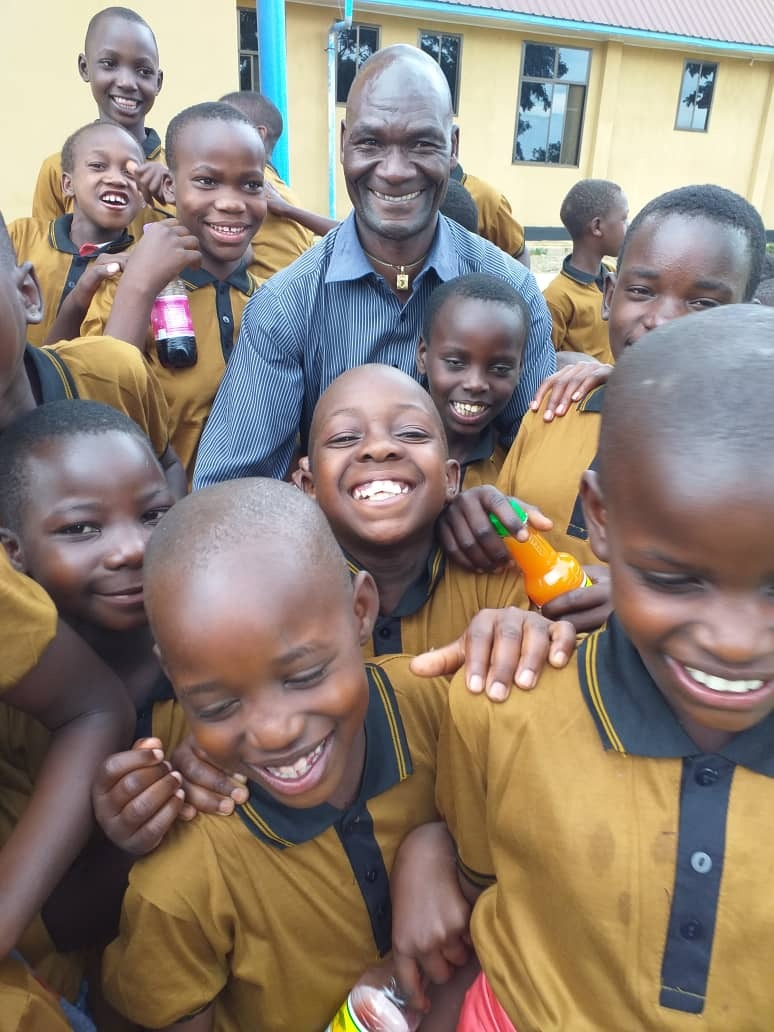 Photo of students at the Ibondo Education Center