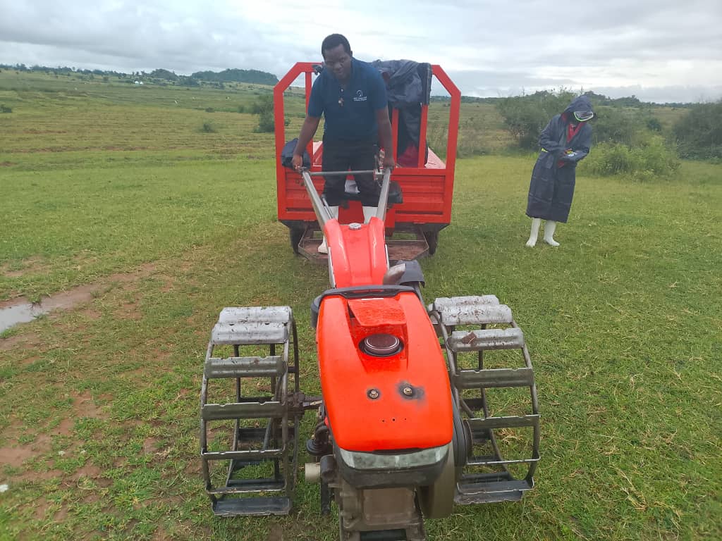 Image of the new tractor